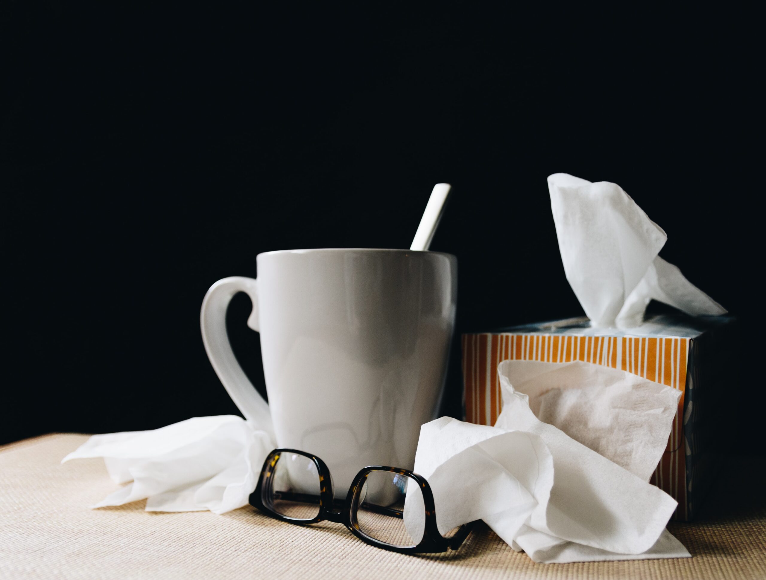 tissues and tea